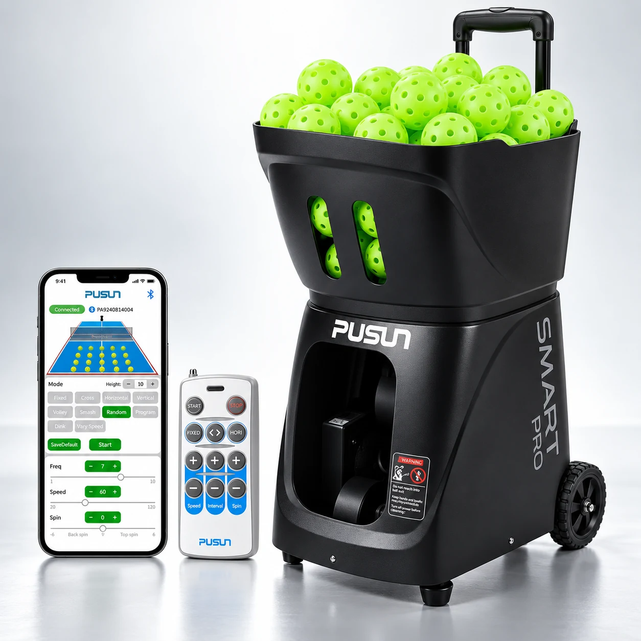 PUSUN PP-Smart Pro avec application et télécommande